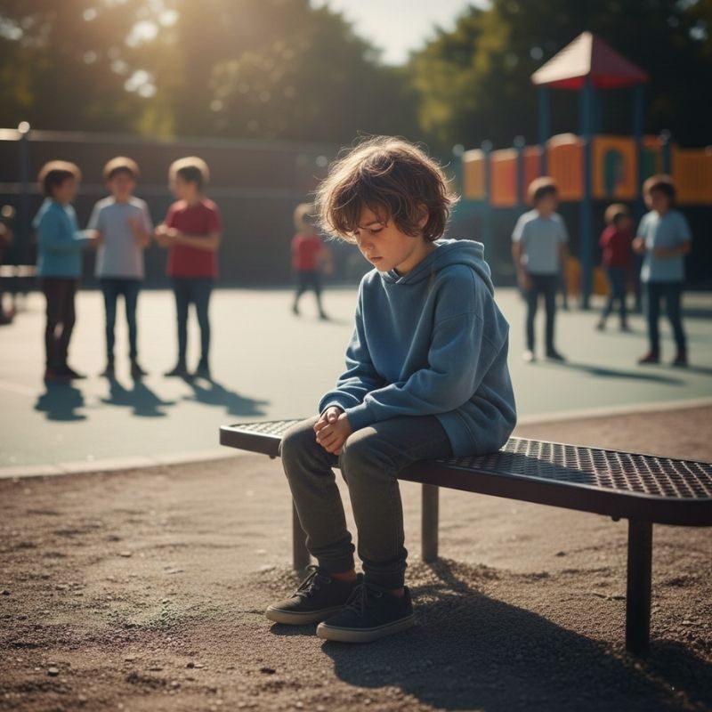 &ccedil;ocuklarda sosyal fobi​ 