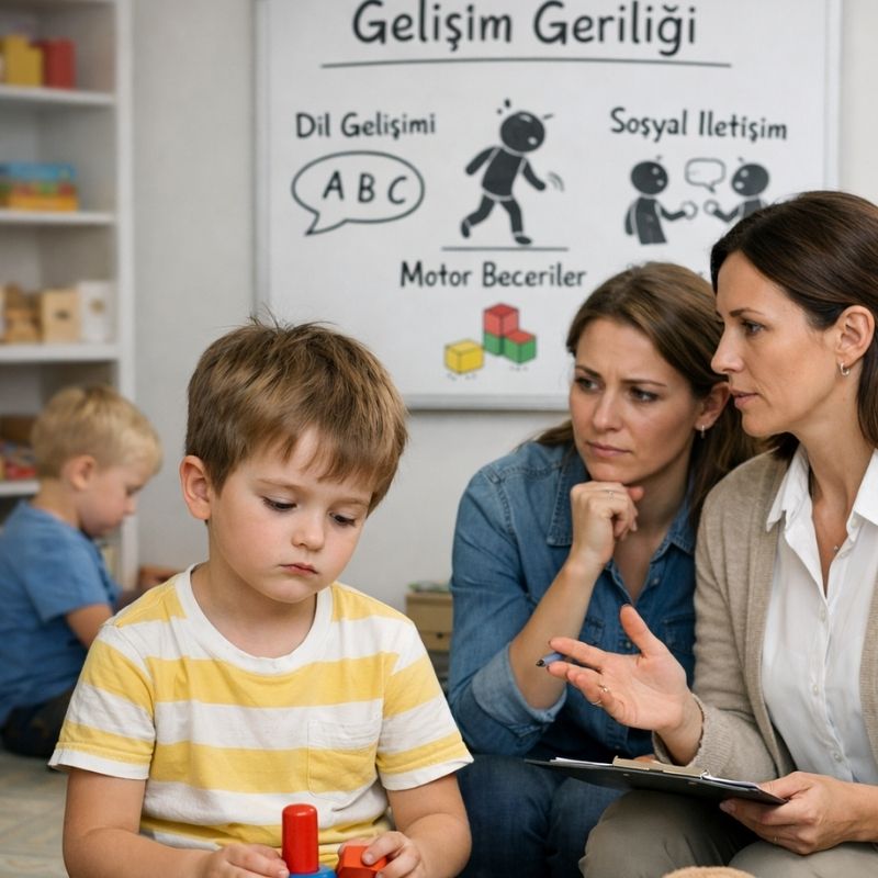 &Ccedil;ocuklarda Gelişim Geriliği
